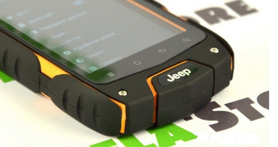 Смартфон Jeep Z6 IP68 - обзор на защищённый телефон